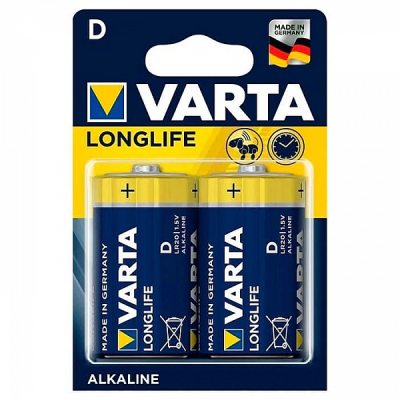 Батарейка VARTA Longlife Power 2 D/LR20 BL2 2/20/100 К