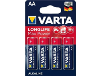 Батарейка VARTA Longlife Max Power AAА LR6 Alkaline BL 4 4/80/400 К