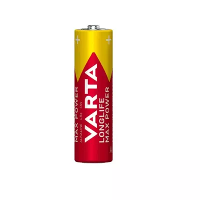 Батарейка VARTA Longlife Max Power AА LR6 Alkaline BL 4 4/80/400 К