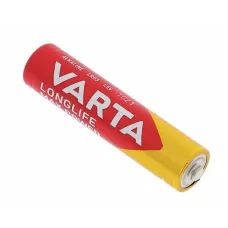 Батарейка VARTA Longlife Max Power AAА LR03  Alkaline BL4 4/20/200 К