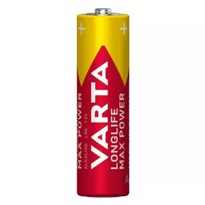 Батарейка VARTA Longlife Max Power AAА LR03  Alkaline BL5+3 8/160