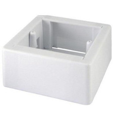 Установочная коробка ОП 88х88х44 мм, универсальная, подъемная, белая, IP20, инд. штрихкод TDM Установочная коробка ОП 88х88х44 мм, универсальная, подъемная, белая, IP20, инд. штрихкод TDM