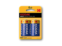 Батарейка Kodak MAX LR20 2BL 20/100  (30952843)