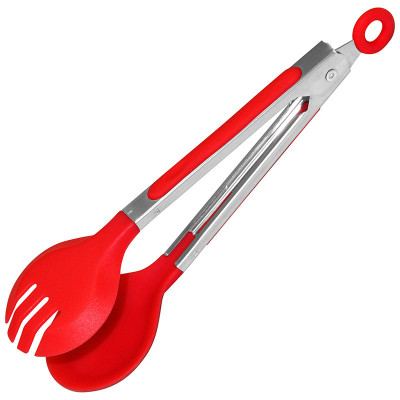 Щипцы кухонные Tongs-03 (нейлон, нерж.сталь), 17,5 см Mallony