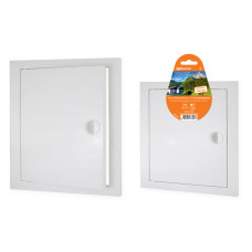 Люк ревизионный с ручкой 200х200, TDM, белый 4/24