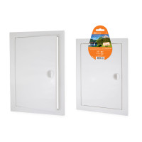Люк ревизионный с ручкой 200х250, TDM, белый 4/24