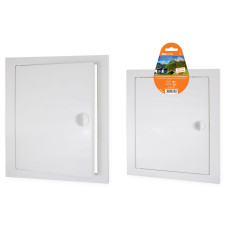 Люк ревизионный с ручкой 300х300, TDM, белый 3/18