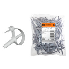 Дюбель-хомут TDM 7*150, серый (50шт) 5/100 Дюбель-хомут TDM 7*150, серый (50шт) 5/100
