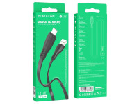 Кабель BX85 для Micro черный BOROFONE Кабель BX85 для Micro черный BOROFONE