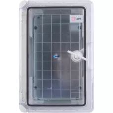 Бокс ЭРА ЩМП-П (300х200х130) IP65 УХЛ1 прозрачная дверь серый