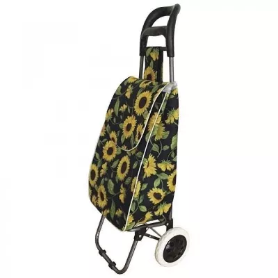 Тележка с сумкой A204 "Подсолнух", 30 кг Рыжий кот Тележка с сумкой A204 "Подсолнух", 30 кг Рыжий кот