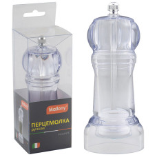 Перцемолка ручная PICCANTE, р-р 5*14 см, акрил, жернова из керамики 1/12