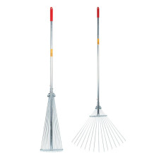 Грабли веерные раздвижн. PARK HG1191 (прутковые,15-зуб.,с чер.) /24