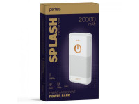 Perfeo Powerbank 20000 mah + Micro usb /Вход Micro usb /Выход USB 1 А, 2.1A черный