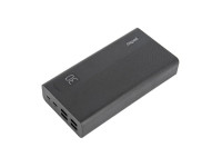 Perfeo Powerbank Atomic Age 30000 mAh/LED дисплей/PD + QC 3.0/Type-C/2 USB/Выход: 5A, max 22.5Wчерны