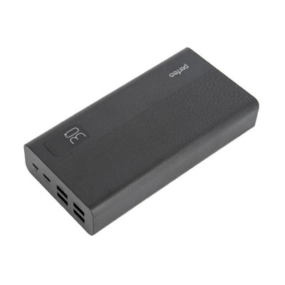 Perfeo Powerbank Atomic Age 30000 mAh/LED дисплей/PD + QC 3.0/Type-C/2 USB/Выход: 5A, max 22.5Wчерны