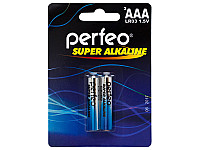 Батарейка PERFEO  LR03/2BL Super Alkaline /60/480