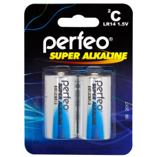 Батарейка PERFEO LR14/2BL Super Alkaline 2/20/160 Батарейка PERFEO LR14/2BL Super Alkaline 2/20/160
