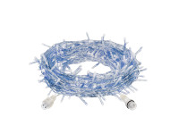 VEGAS 24V Электрогирлянда-конструктор "Занавес" 192 синих LED,6 нитей,прозр провод,1*4 м БЕЗ БЛОКА