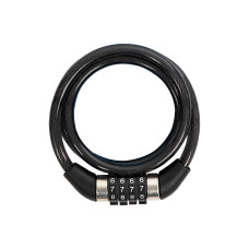 Замок велосипедный Park, 800х8мм, кодовый, перекодируемый