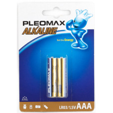 Батарейка Pleomax LR03 BL-2 20/400/19200