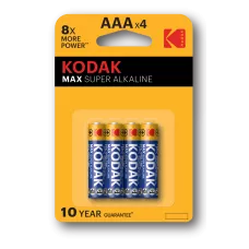 Батарейка Kodak max K3A-4 LR03 BL-4 40/200/32000 (30952812) Батарейка Kodak max K3A-4 LR03 BL-4 40/200/32000 (30952812)