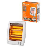 Кварцевый обогреватель КО-1, 800 Вт, рег. мощн. (400/800 Вт), белый, TDM Кварцевый обогреватель КО-1, 800 Вт, рег. мощн. (400/800 Вт), белый, TDM