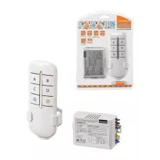Комплект для беспроводного управления освещением "Народный" ПУ3-МK-Н-4 (4 канала) "Уютный дом"