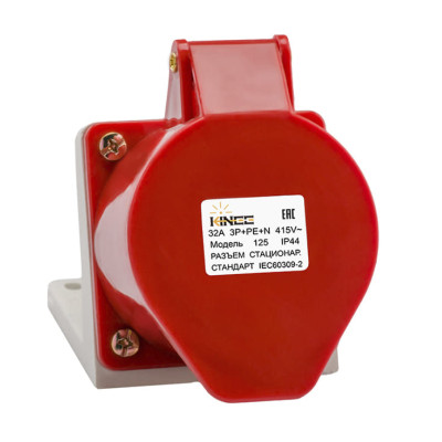 125 стацион. 3P+PE+N  32А  IP44  Kinee (Китай)
