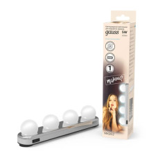 Светильник Gauss LED MAKEUP MK002 5W 200lm 4xAA для зеркала1/12/48 Светильник Gauss LED MAKEUP MK002 5W 200lm 4xAA для зеркала1/12/48