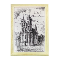 Рамка багетная    01    21х30    03 карцовка 37 Золотой дуб б/м