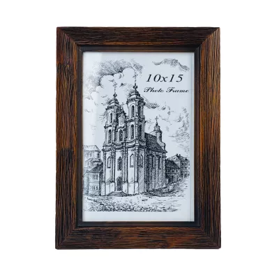 Рамка багетная 01 10х15 03 карцовка 21 Орех б/м Рамка багетная 01 10х15 03 карцовка 21 Орех б/м