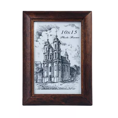 Рамка багетная    01    10х15    02 эффект 16 Светлый клен