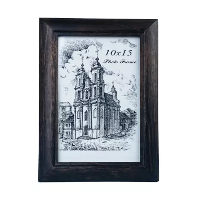 Рамка багетная    01    10х15    02 эффект 17 Оранжевый бук