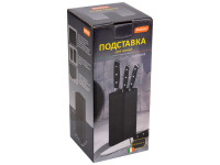 Подставка для ножей FANTASIA, 10*10*22,5 см, черный Подставка для ножей FANTASIA, 10*10*22,5 см, черный