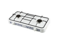 Плита газовая портативная 2-х конфорочная ENERGY EN-002, белая