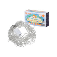 Гирлянда светод."Бахрома" 1,9х0,5 м, 68LED, многоцветн., 8 режимов, 250 В, IP20, TDM 1/10 ЦЕНА▼