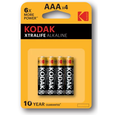 Батарейка Kodak LR03-4BL  XTRALIFE [K3A-4] /150  (30951990)