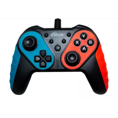Игровой манипулятор (геймпад) Ritmix GP-014 Blue-Orange Сине-оранжевый