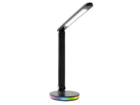 Настольный светильник Ultraflash UF-822 C02 LED 7Вт, димм., 3 цвет.темп., RGB ночник черный