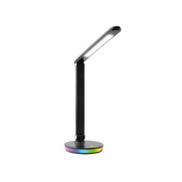 Настольный светильник Ultraflash UF-822 C02 LED 7Вт, димм., 3 цвет.темп., RGB ночник черный