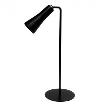 Настольный светильник Ultraflash UF-826 C02 LED 6Вт, 3 ур. яркости, 6000К, 4в1 трансформер черный