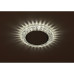 Точечный светильник ЭРА DK LD24 SL/WH Gx53, декор c LED подсветкой, прозрачный /50