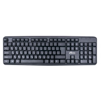 Клавиатура проводная Ritmix RKB-103 Black Черный