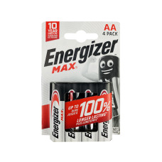 Батарейка ENERGIZER MAX E91  LR6/AA BP4 /48