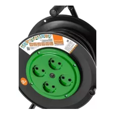 Удлинитель на катушке силовой народный 4 гнезда ПВС 1300 Вт б/з, 50м TDM /1 Удлинитель на катушке силовой народный 4 гнезда ПВС 1300 Вт б/з, 50м TDM /1