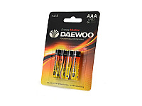 Батарейка DAEWOO LR03 BL-4 ENERGY Alkaline 40/960