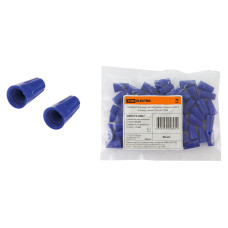 Зажим соединительный изолирующий TDM СИЗ-2 4,5 мм2, синий (50 шт) /мин.пар.2упак