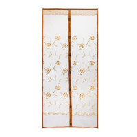 Сетка антимоскитная с вышивкой на магнитах  100*210 см "Капутомоскито" Рыжий кот