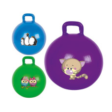 Фитбол детский для занятий спортом ECOS  FBL-55400 (55 см, в комплекте с насосом)